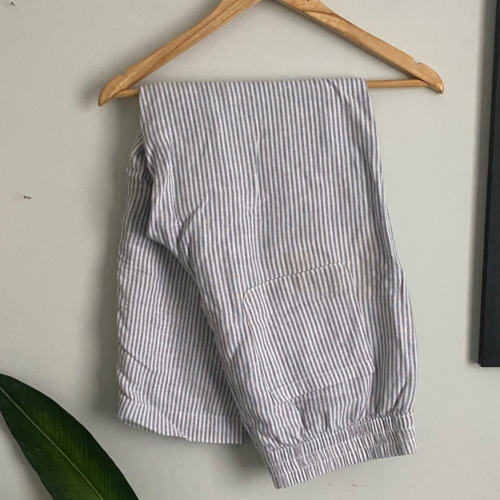 Old Navy Striped Straight-Leg Pants